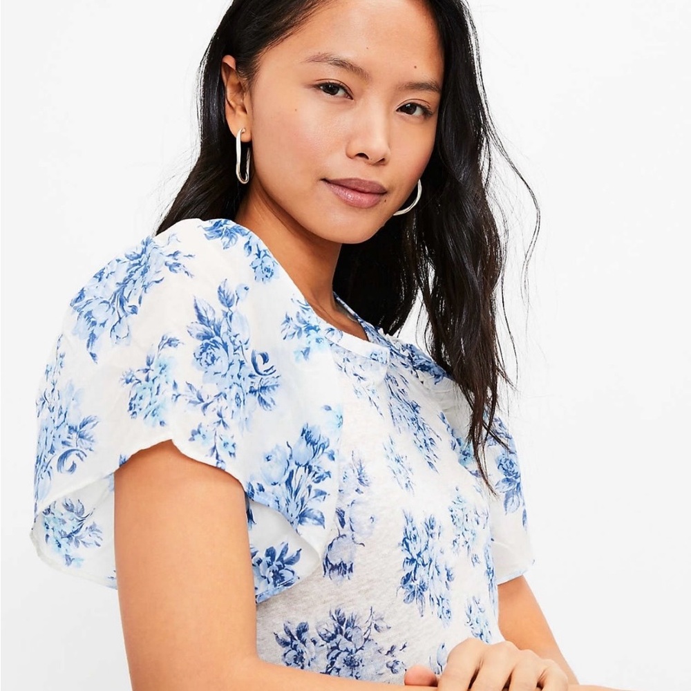 Loft Toile Linen Top